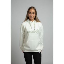 Bluza unisex o sportowym i miejskim stylu, idealna na trekking i wędrówki DUERO. Brązowe bluzy Izas, m, bez wzorów, bez kaptura. Za 182.57 zł.