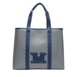 Torebka Max Mara Beachwear. Niebieskie shopper Max Mara Beachwear, bez wzorów, bez dodatków. Za 944.99 zł.