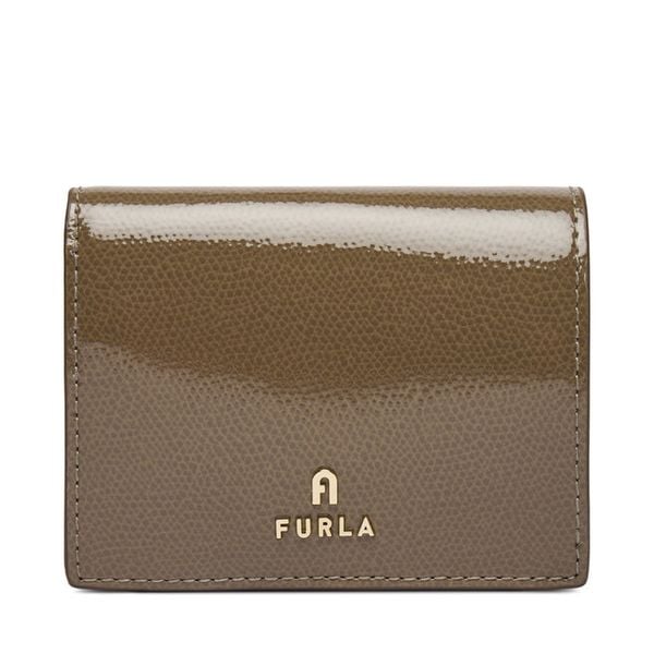 Portfel Furla. Brązowe portfele Furla, bez wzorów. Za 584.99 zł.