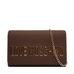 Torebka LOVE MOSCHINO. Brązowe torebki klasyczne Love Moschino, bez wzorów, bez dodatków. Za 729.99 zł.