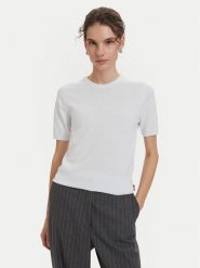 Beverly Hills Polo Club T-Shirt P-SS26W-M6564-0001 Biały Regular Fit. Białe koszulki polo Beverly Hills Polo Club, m, bez wzorów, z bawełny, bez kołnierzyka, bez ramiączek. Za 249.99 zł.