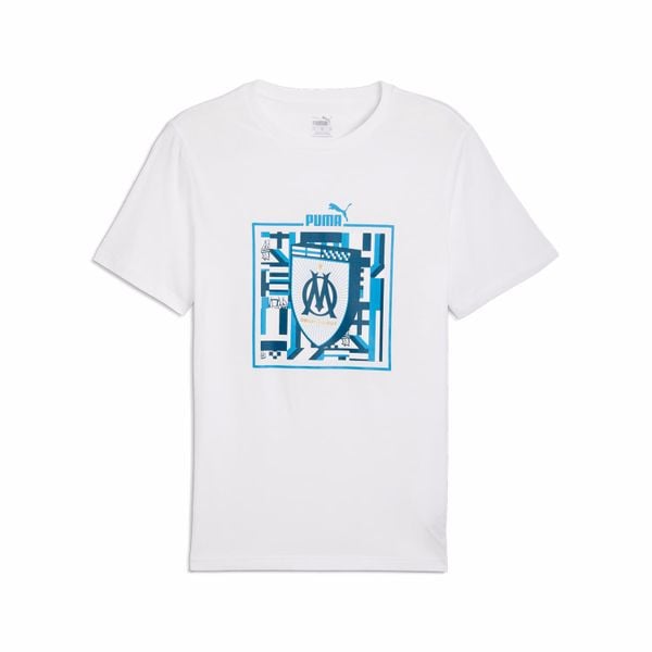 Koszulka OM 2024/25. Białe bluzki Puma, bez wzorów, sportowe, bez kołnierzyka, bez ramiączek. Za 162.00 zł.