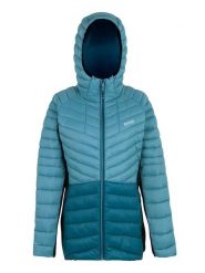 Regatta Kurtka hybrydowa "Leedre" w kolorze błękitno-miętowym rozmiar: 44. Niebieskie kurtki sportowe Regatta, bez wzorów, bez kaptura, outdoorowe. Za 167.28 zł.