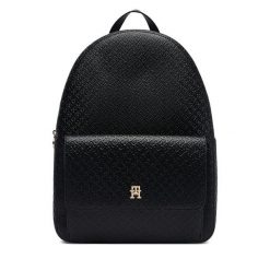 Plecak Tommy Hilfiger. Czarne plecaki TOMMY HILFIGER, bez wzorów. Za 699.99 zł.