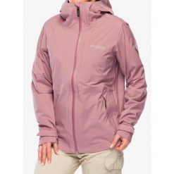 Kurtka przeciwdeszczowa damska Columbia OmniTech AmpliDry II Shell. Czerwone kurtki sportowe Columbia, bez wzorów, bez kaptura, trekkingowe. Za 545.99 zł.