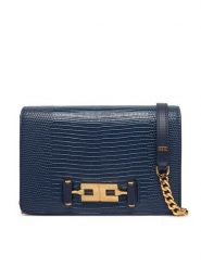 Elisabetta Franchi Torebka BS-09A-66E2-V300 Granatowy. Niebieskie listonoszki Elisabetta Franchi, bez wzorów, ze skóry, bez dodatków. Za 1,289.00 zł.