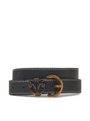 PINKO Pasek Tamboril H2.5 Belt 20241 PLT01 102820.A158 Czarny. Czarne paski Pinko, bez wzorów, ze skóry. Za 373.99 zł.