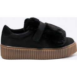 Gioseppo - Buty. Czarne obuwie sportowe Gioseppo, z materiału, bez zapięcia. W wyprzedaży za 89.90 zł.