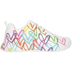 Buty sneakersy sportowe damskie Skechers Uno Lite białe wygodne. Białe obuwie sportowe Skechers, bez zapięcia, trekkingowe, Skechers Sport. Za 299.00 zł.