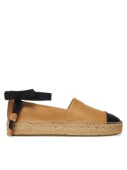 Tory Burch Espadryle 164724 Brązowy. Brązowe espadryle Tory Burch, bez wzorów, ze skóry, bez obcasa, bez zapięcia. Za 1,119.00 zł.