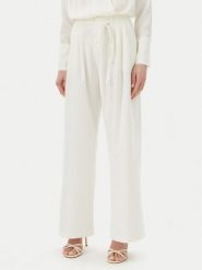 Eleh Spodnie palazzo ESS250005 Écru Regular Fit. Spodnie materiałowe Eleh, s, bez wzorów, z materiału. Za 249.99 zł.