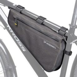 Torba rowerowa na ramę Wozinsky wodoodporna 3,5 L. Brązowe torby na ramię WOZINSKY, bez wzorów, z materiału, biznesowe, na ramię, duże, bez dodatków. Za 92.99 zł.