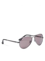 Ray-Ban Okulary przeciwsłoneczne Aviator Max Summer Capsule 0RB3925 Srebrny ciemny. Szare okulary przeciwsłoneczne Ray-Ban, bez wzorów. Za 769.99 zł.