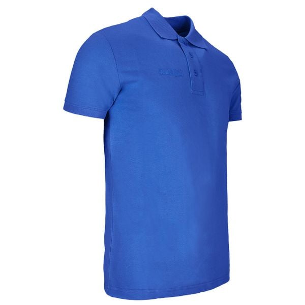 Koszulka Polo KEEZA Velve. Niebieskie bluzki KEEZA, bez wzorów, bez kołnierzyka, bez ramiączek. Za 68.00 zł.