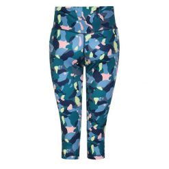 Legginsy damskie fitness Dare 2B Influential. Niebieskie legginsy Dare 2b, xs, bez wzorów, z materiału. Za 125.45 zł.