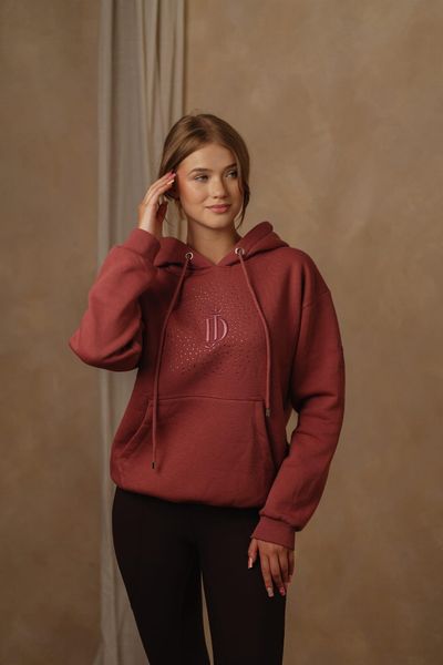 Bluza z kapturem JD ATTACK Elowyn. Fioletowe bluzy sportowe JD ATTACK, l, bez wzorów, z materiału, bez kaptura. Za 239.00 zł.