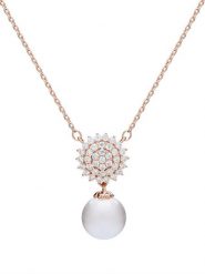 U.S. Polo Assn. Pozłacany naszyjnik z elementem ozdobnym - dł. 40 cm rozmiar: onesize. Białe naszyjniki U.S. Polo Assn., z kryształem, metalowe. Za 82.99 zł.