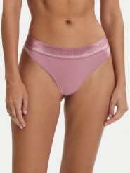 Calvin Klein Underwear Stringi LV00QF8826 Różowy. Czerwone stringi Calvin Klein Underwear, bez wzorów, z bawełny. Za 99.99 zł.