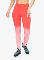 Legginsy wspinaczkowe damskie La Sportiva Patcha Leggins. Czerwone legginsy La Sportiva, s, bez wzorów, z elastanu, z podwyższonym stanem. Za 240.89 zł.