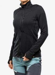 Bluza rozpinana damska Turbat Ilma 3. Czarne bluzy TURBAT, xs, bez wzorów, z elastanu, bez kaptura. Za 346.49 zł.