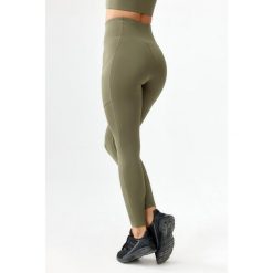 Getry damskie legginsy sportowe szybkoschnące fitness Rough Radical Hamptons. Zielone legginsy ROUGH RADICAL, s, bez wzorów. W wyprzedaży za 144.41 zł.