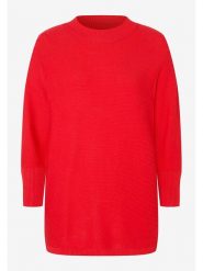 More & More Sweter w kolorze czerwonym rozmiar: 46. Czerwone swetry More & More, bez wzorów, bez ramiączek. Za 92.42 zł.