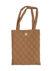 MOSS COPENHAGEN Torebka w kolorze jasnobrązowym - 40 x 48 cm rozmiar: onesize. Brązowe torby na ramię Moss Copenhagen, bez wzorów, z materiału, na ramię, bez dodatków. Za 149.66 zł.