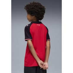 Młodzieżowa koszulka domowa Stade Rennais F.C. 25/26 PUMA Red Black. Czarna bluzki Puma, m, bez wzorów, młodzieżowe, bez kołnierzyka, bez ramiączek. Za 349.00 zł.