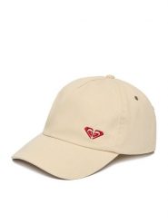 Roxy Czapka z daszkiem CWBEO-RX-W3-004-SS26 Beżowy. Brązowe czapki Roxy, bez wzorów, z bawełny. Za 49.99 zł.