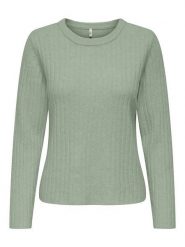 ONLY Sweter w kolorze zielonym rozmiar: S. Zielone swetry Only, s, bez wzorów, ze splotem, bez ramiączek. Za 135.49 zł.