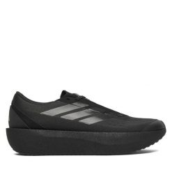Buty do biegania adidas. Czarne obuwie sportowe Adidas, bez zapięcia, do biegania. Za 439.99 zł.