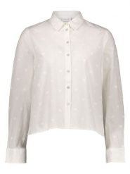 Vila Bluzka w kolorze białym rozmiar: 44. Białe bluzki Vila, bez wzorów, z bawełny, bez kołnierzyka, bez ramiączek. Za 113.99 zł.