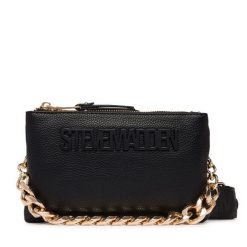 Torebka Steve Madden. Czarne listonoszki Steve Madden, bez wzorów, bez dodatków. Za 429.99 zł.