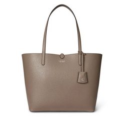 Torebka LAUREN RALPH LAUREN. Brązowe shopper Lauren Ralph Lauren, bez wzorów, bez dodatków. Za 969.99 zł.