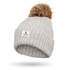 Czapka szary Peterson PTN HAT-08. Szare czapki Peterson, bez wzorów. Za 41.80 zł.