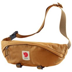 Torebka biodrowa Fjallraven Ulvo Hip Pack Large - red gold. Brązowe torby na ramię Fjällräven, bez wzorów, sportowe, bez dodatków. Za 249.99 zł.