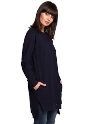 Be Wear Bluza w kolorze granatowym rozmiar: XXL. Niebieskie bluzy Be Wear, xxl, z aplikacjami, ze skóry, bez kaptura. Za 146.85 zł.