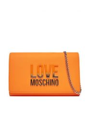 LOVE MOSCHINO Torebka JC4260PP0MKD0450 Pomarańczowy. Brązowe torebki klasyczne Love Moschino, bez wzorów, ze skóry, bez dodatków. Za 379.99 zł.