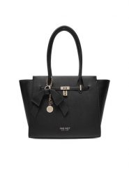 Nine West Torebka CEO-Chelsea-Charm-III-LX10186 Czarny. Czarne shopper Nine West, bez wzorów, z materiału, bez dodatków. Za 369.99 zł.