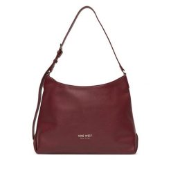 Torebka Nine West. Czerwone torebki klasyczne Nine West, bez wzorów, bez dodatków. Za 279.99 zł.