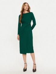 LAUREN RALPH LAUREN Sukienka koktajlowa 253919794004 Zielony Slim Fit. Zielone sukienki Lauren Ralph Lauren, bez wzorów, z syntetyku, wizytowe, bez kołnierzyka, bez ramiączek. Za 609.99 zł.