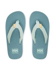 Helly Hansen Japonki W Sola Sandal 12087 Niebieski jasny. Niebieskie klapki Helly Hansen, bez wzorów, z materiału, bez obcasa. Za 149.99 zł.
