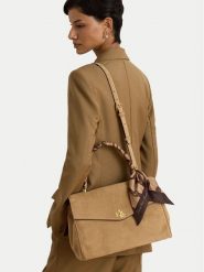 LAUREN RALPH LAUREN Torebka Farrah 431P18402001 Beżowy. Brązowe torebki klasyczne Lauren Ralph Lauren, bez wzorów, ze skóry, bez dodatków. Za 2,199.00 zł.