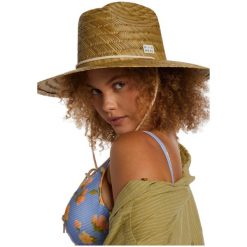 Kapelusz damski Billabong New Comer. Brązowe kapelusze Billabong, bez wzorów, z materiału. Za 129.99 zł.