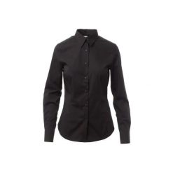 Koszula damska Payper Wear Florentia. Czarne koszule PAYPER WEAR, bez wzorów, z bawełny, eleganckie, bez kołnierzyka, bez ramiączek. Za 246.00 zł.