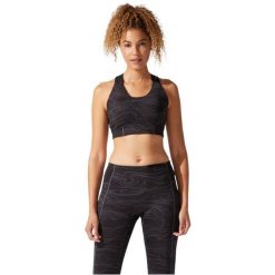 Biustonosz sportowy damski Asics Piping GPX Bra. Czarne bielizna sportowa Asics, s, bez wzorów, z poliesteru. Za 129.99 zł.