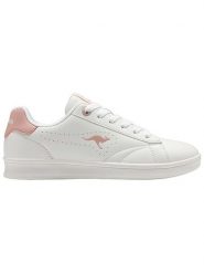 Kangaroos Sneakersy "K-Ten Adore" w kolorze biało-jasnoróżowym rozmiar: 37. Białe trampki KangaROOS, bez wzorów, bez zapięcia. Za 96.83 zł.
