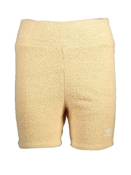 Adidas Szorty w kolorze beżowym rozmiar: 34. Brązowe szorty Adidas, bez wzorów. Za 55.95 zł.