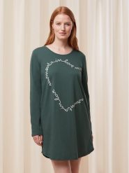 Triumph Koszula nocna Nightdresses NDK 03 LSL X 10216556 Zielony. Zielone koszule nocne Triumph, bez wzorów, z bawełny, bez ramiączek. Za 79.00 zł.