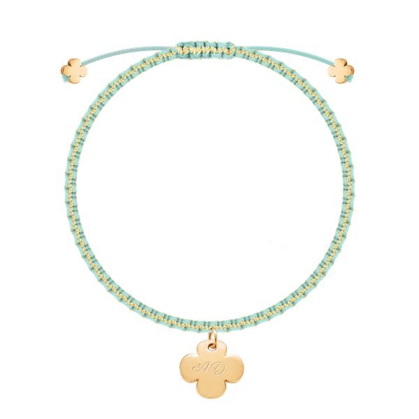 Bransoletka Waterfall. Zielone bransoletki Lilou, złote. Za 396.00 zł.